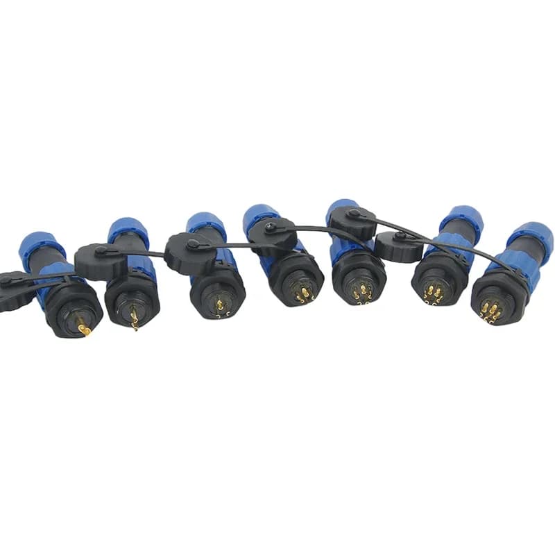 Industrial-Grade IP68 Waterproof Connector | 1-9 Pin Panel Mount Aviation Plug & Socket Set - Thumbnail 5