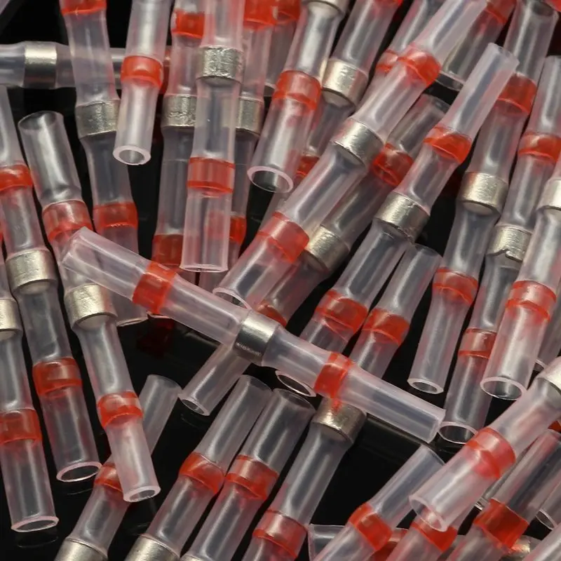 Heat Shrink Wire Connectors | 50-Piece Kit | Waterproof Solder Seal for AWG 22-18 - Thumbnail 2