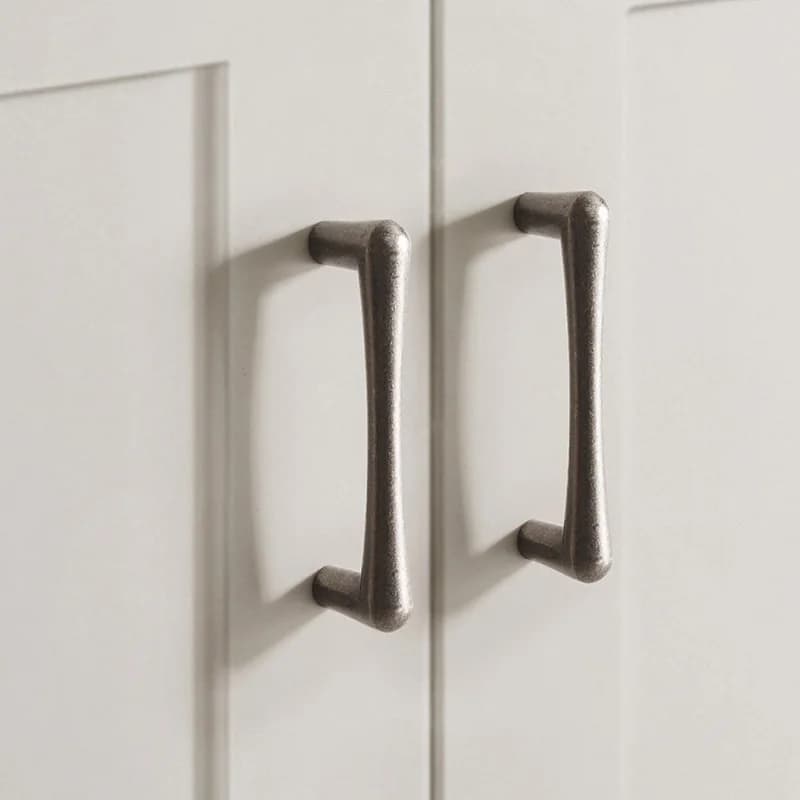 Nickel Cabinet Handles | Vintage Copper Brown Finish | Minimalist Furniture & Drawer Pulls - Thumbnail 7