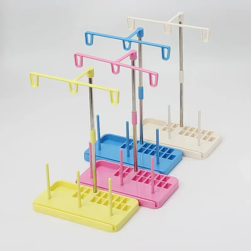 Thread 3 Spool Sewing Thread Holder for Home Sewing Machine Thread Organizer Spool DIY Sewing Quilting Accessories - Thumbnail 3
