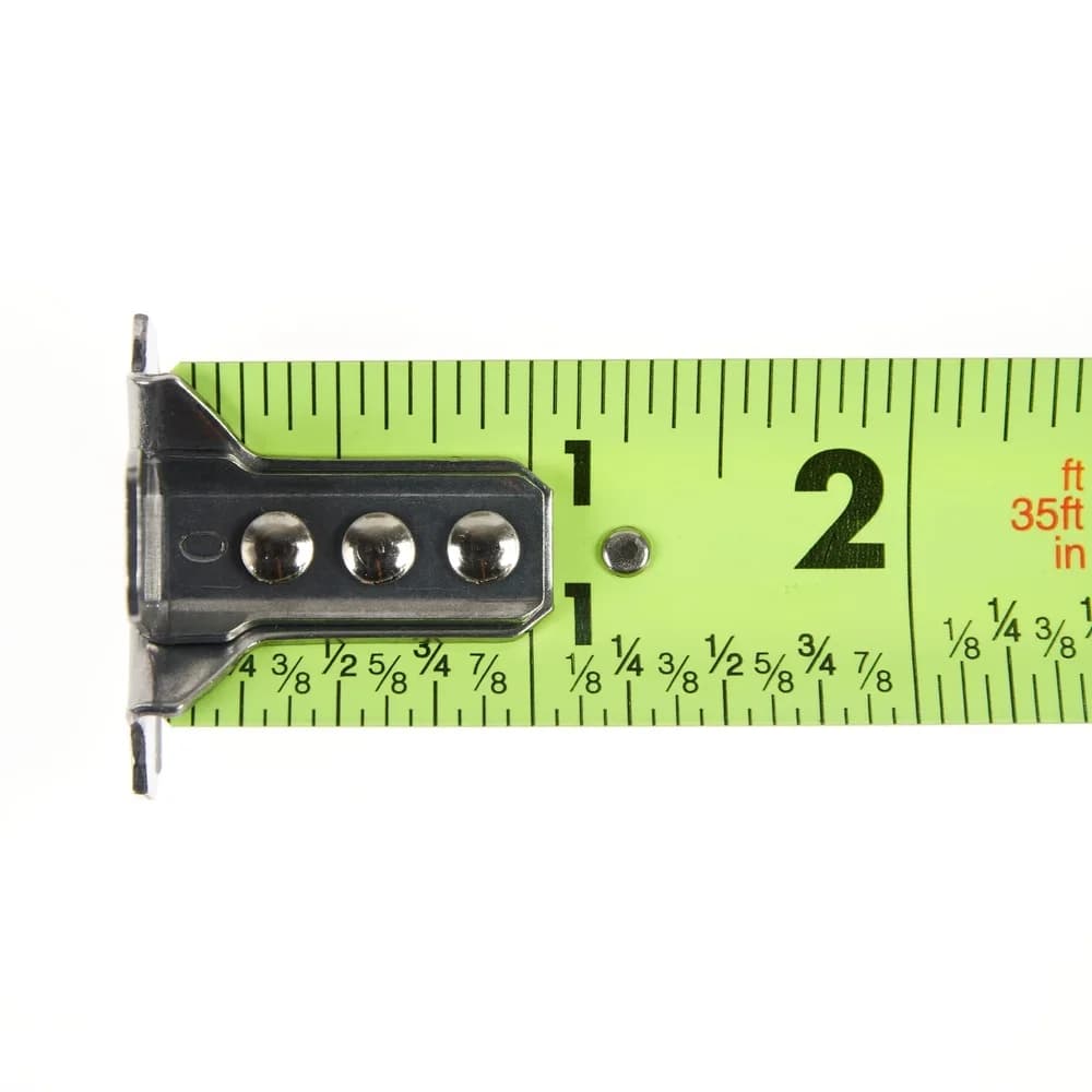35-Foot Tape Measure | High-Visibility Blade | Durable Impact-Resistant Case - Thumbnail 4