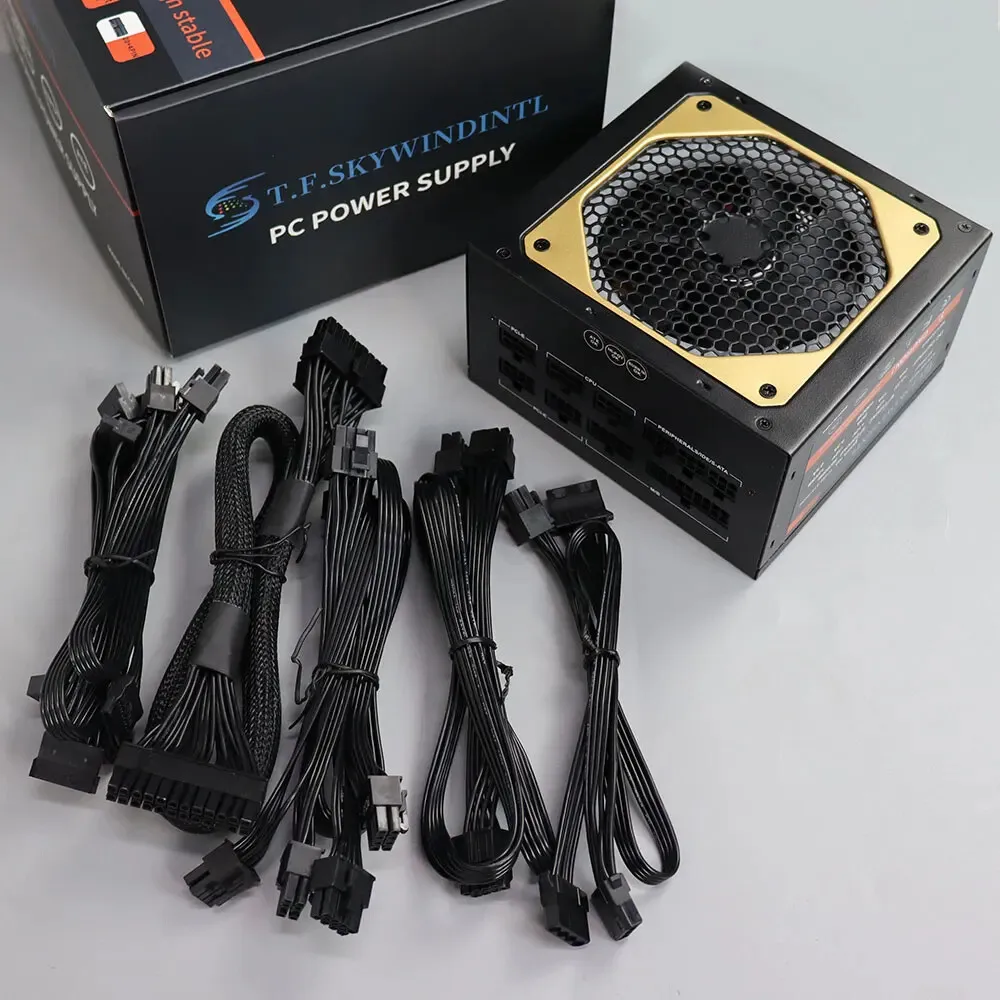 1000W 80 Plus Gold Fully Modular ATX Power Supply | Active PFC | Dual CPU & GPU Ready - Thumbnail 4