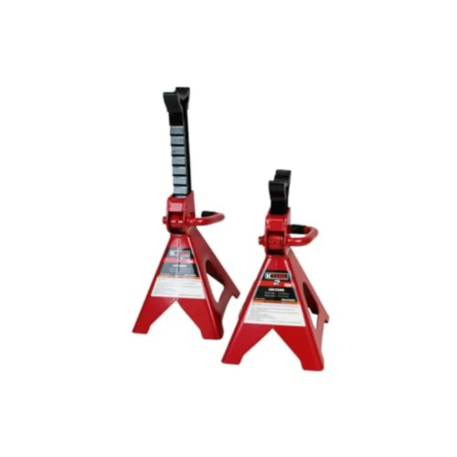 2-Ton Hydraulic Floor Jack | 4000 lb. Capacity with Jack Stands | Garage & Shop Repair - Thumbnail 3