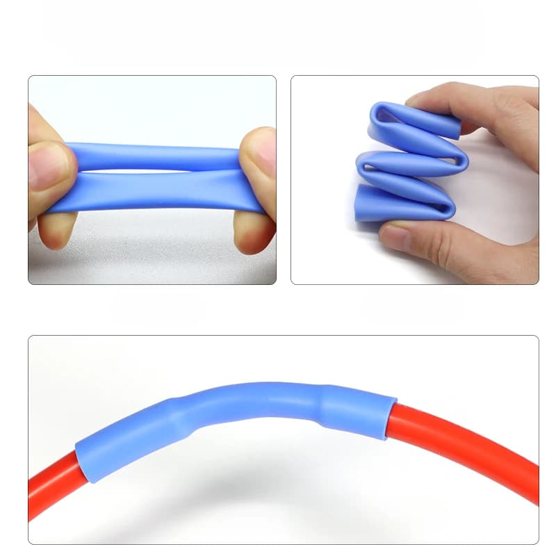 1.7:1 Silicone Heat Shrink Tube 0.8mm ~ 30mm Flexible Cable Sleeve Insulated High Temperature Soft DIY Wire Wrap Protector 2500V - Thumbnail 3