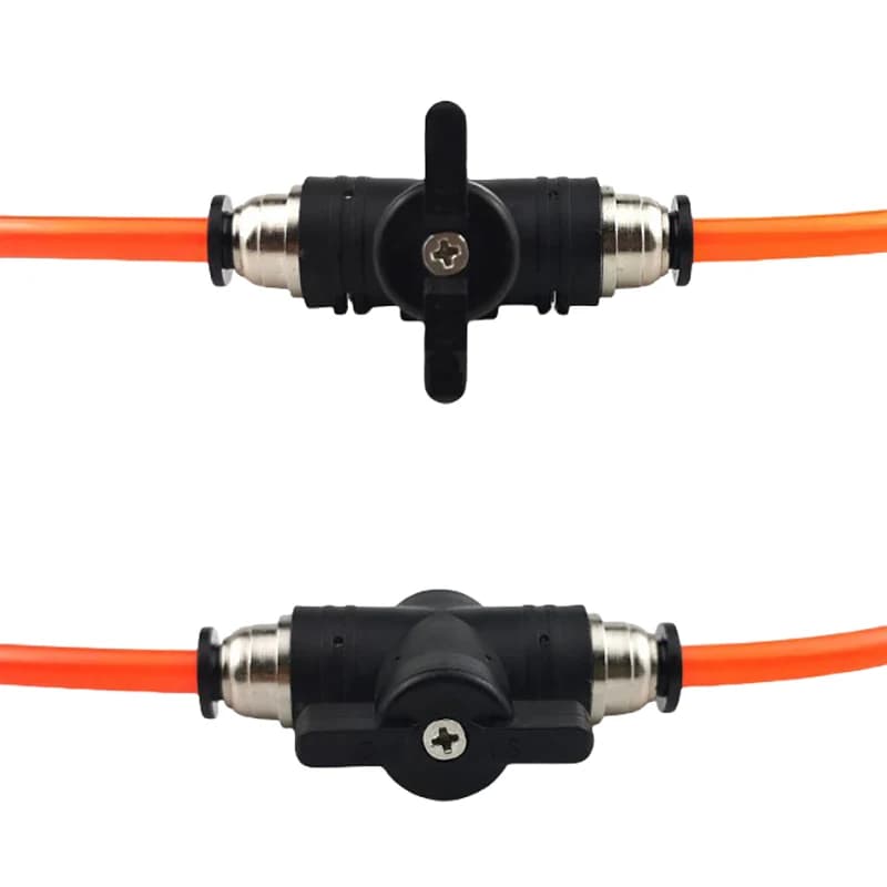 Push-to-Connect Air Fittings Kit | 4mm to 16mm Sizes | Quick-Release Pneumatic Hose Connectors - Thumbnail 6