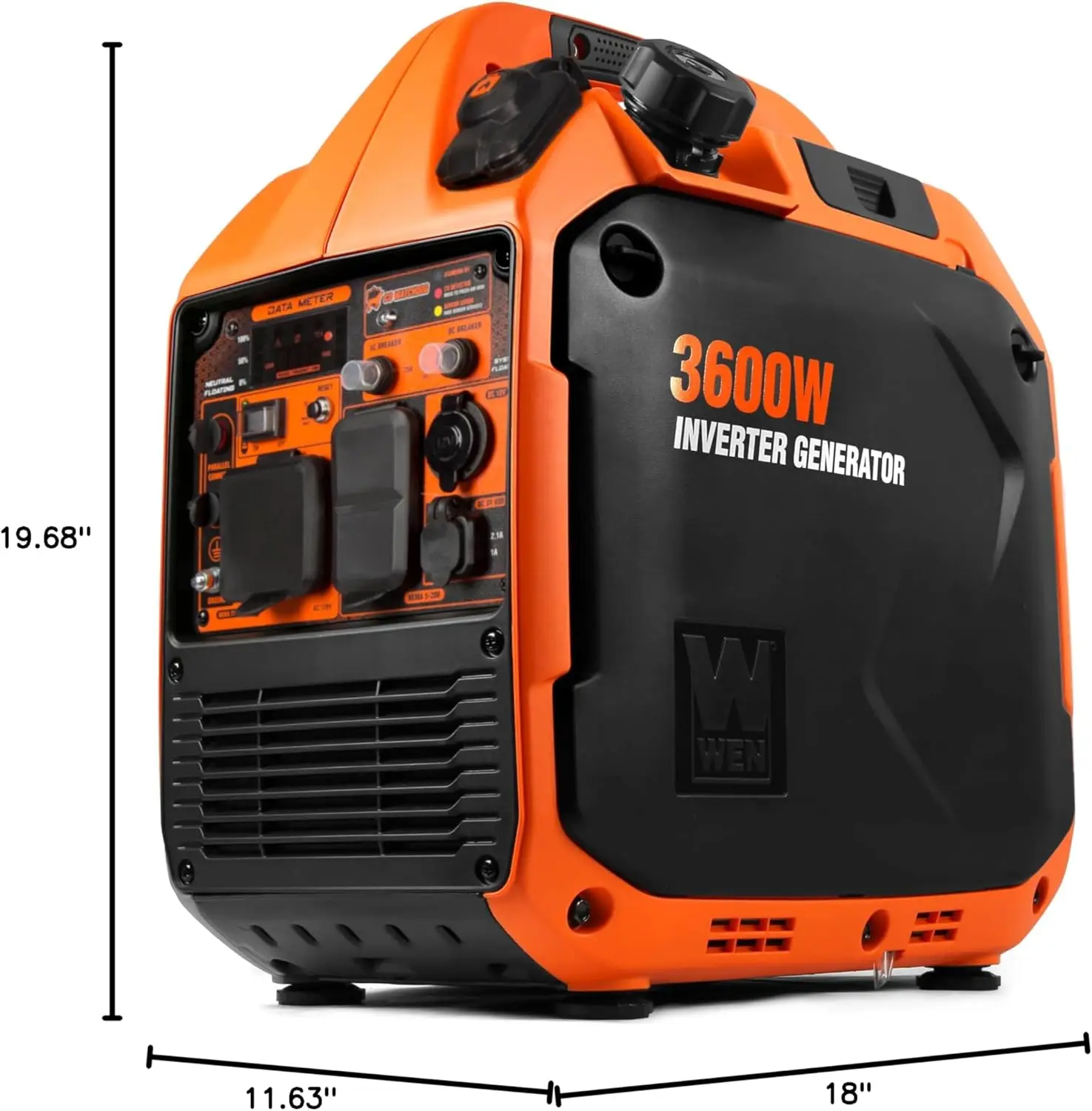 Dual Fuel Inverter Generator | 3600W RV-Ready Power | Ultra-Quiet & Portable - Thumbnail 6