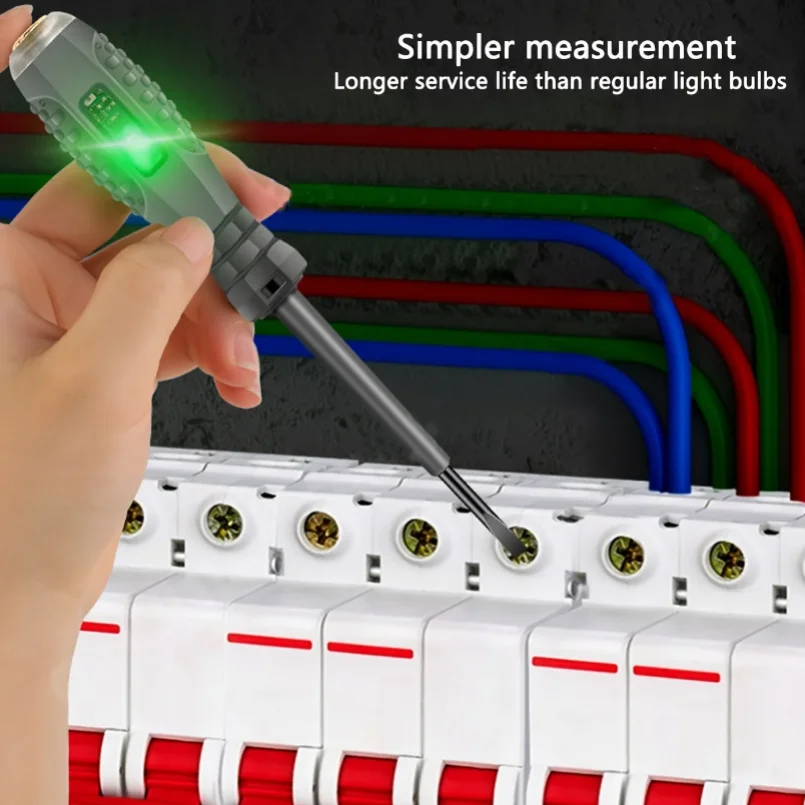 Electrician Test Pen | Non-Contact Voltage Tester | 70-600V AC Induction - Thumbnail 2