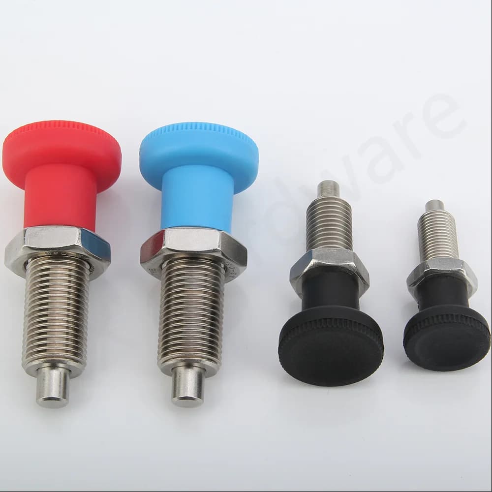 Plunger Lock Pins | Carbon Steel M10 M12 M16 M20 | QX219 Index Return Type Industrial - Thumbnail 5