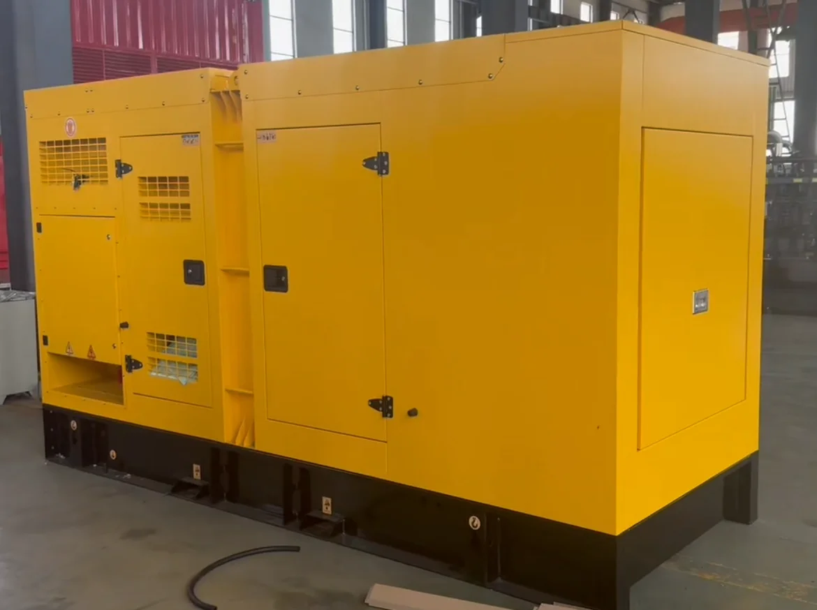 Silent Diesel Generator | 300-400kVA Soundproof Power | Industrial Genset - Thumbnail 4