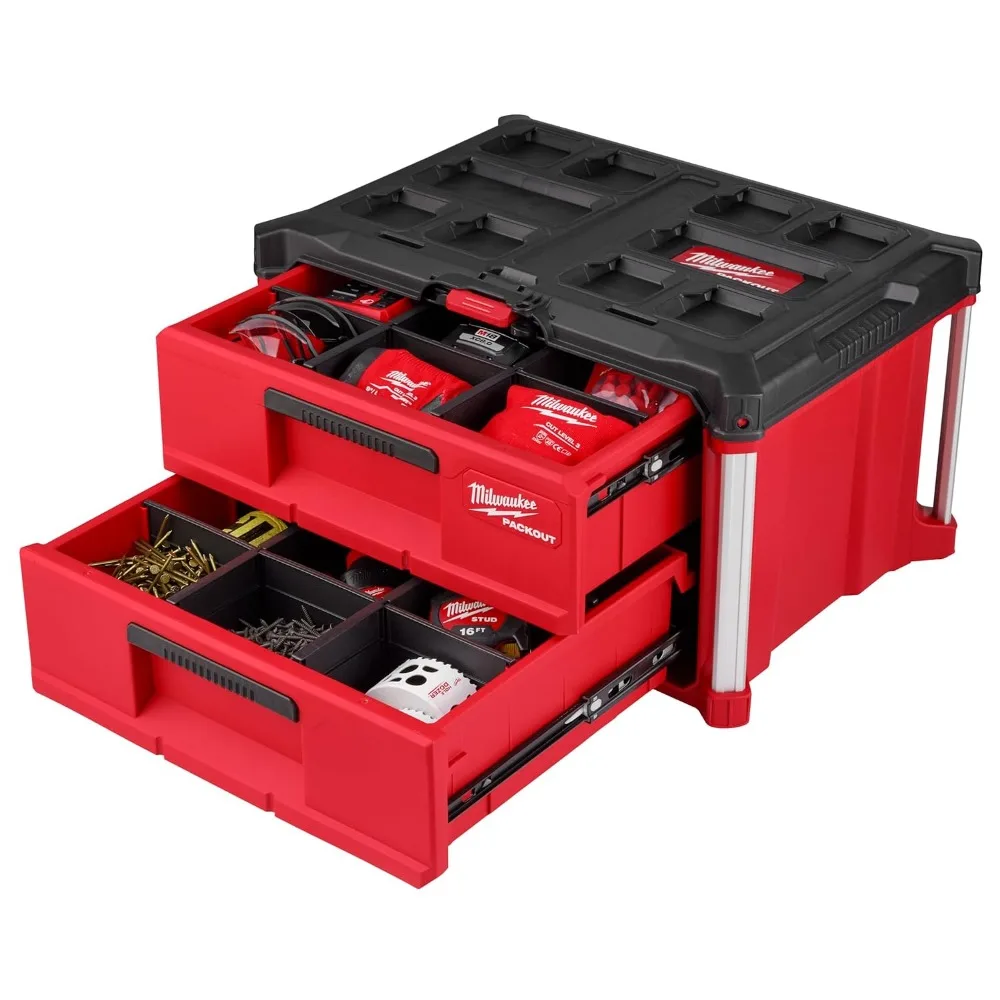 PACKOUT Toolbox | Two-Drawer Portable System | Versatile Tool Storage & Organization - Thumbnail 3