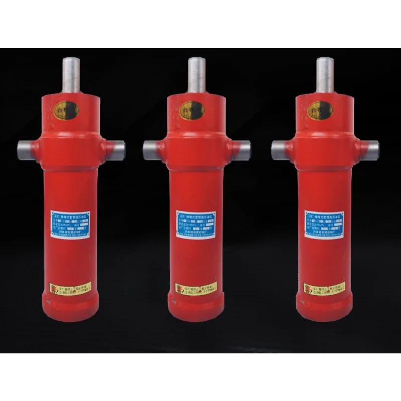 Heavy-Duty Telescopic Hydraulic Cylinder | 90-110mm Bore | Multi-Stage Dump Truck Lift - Thumbnail 3