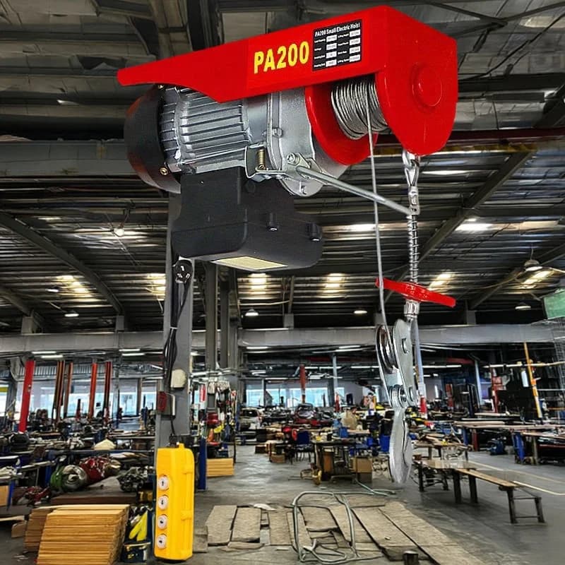 300kg Electric Hoist | 220V Heavy-Duty Winch for Garage & Warehouse Lifting - Thumbnail 6