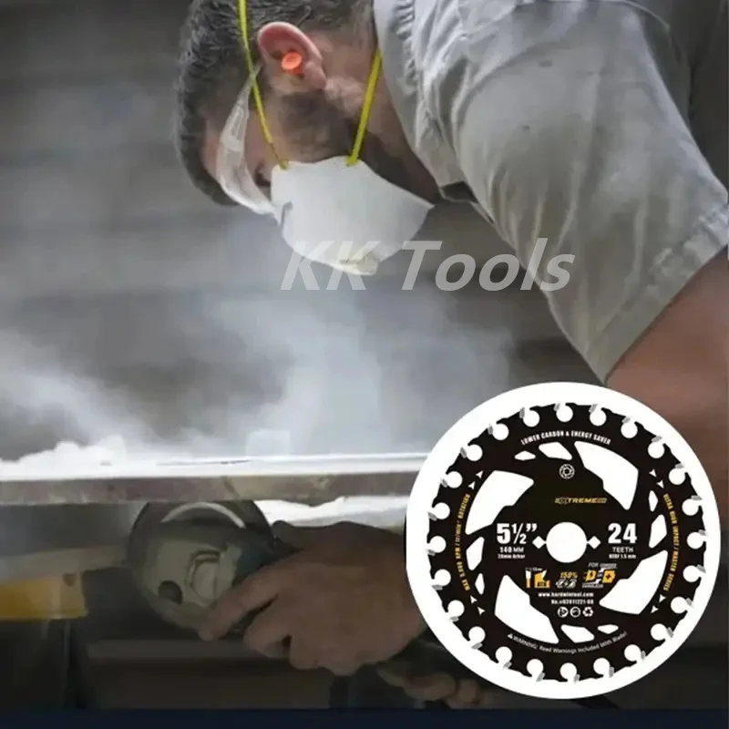 Circular Saw Blade Set | 4 to 7.25 Multi-Size | High-Efficiency Wood Cutting Discs - Thumbnail 4