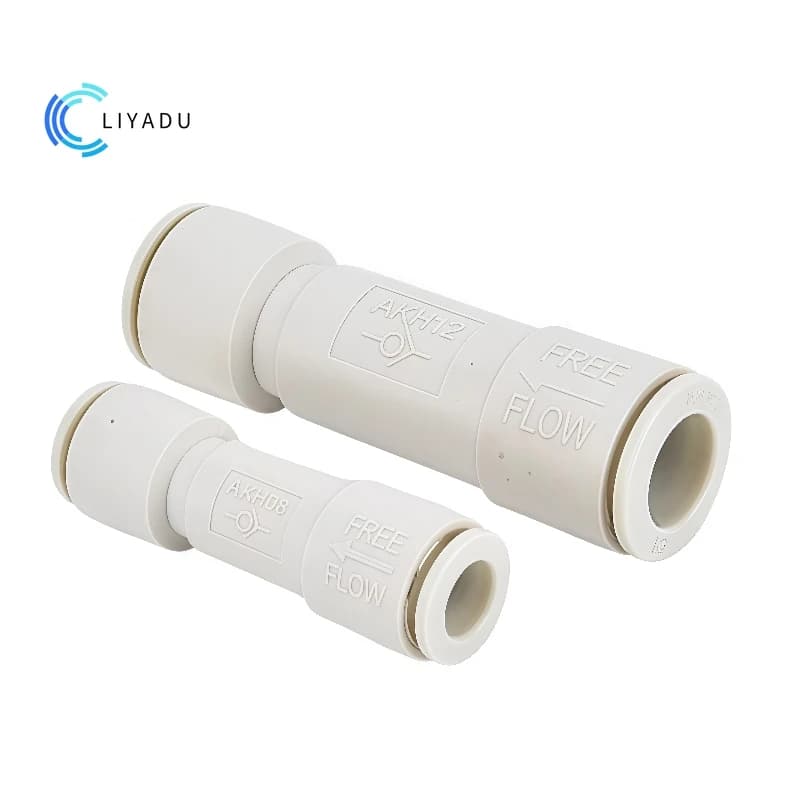 One-Way Air Check Valve | Pneumatic Non-Return Valve | 6mm-12mm Sizes - Thumbnail 4