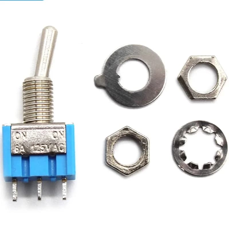 Mini Toggle Switches | ON-OFF-ON & ON-ON | MTS-102/103/202/203 | 10-Pack - Thumbnail 3