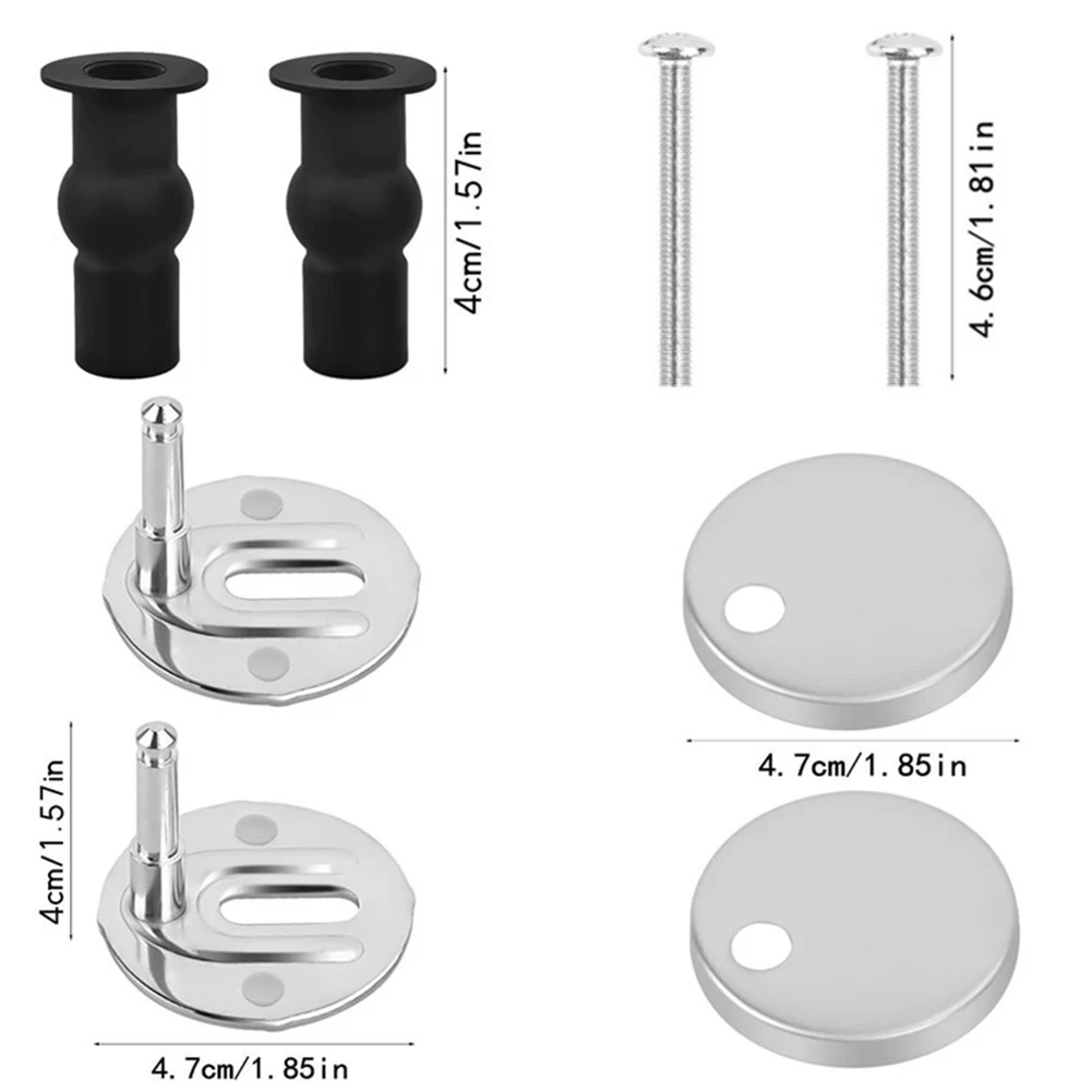 Cover Hinge Kit | Steel + Rubber Mounted Accessories | Easy Installation Replacement - Thumbnail 6