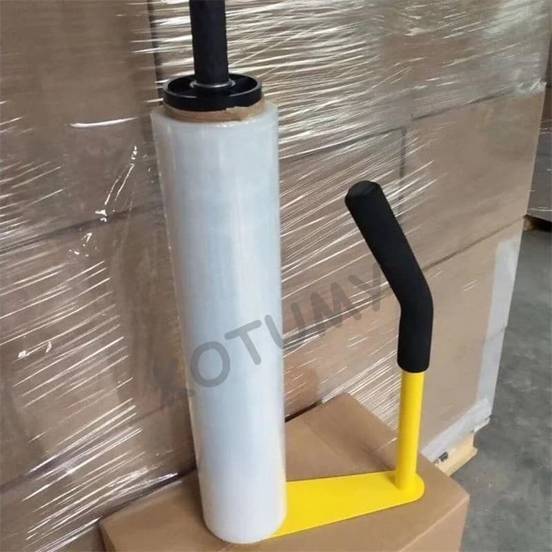 Handheld Pallet Wrapper | 45-50cm Height Adjustable | Portable Stretch Film Machine - Thumbnail 4