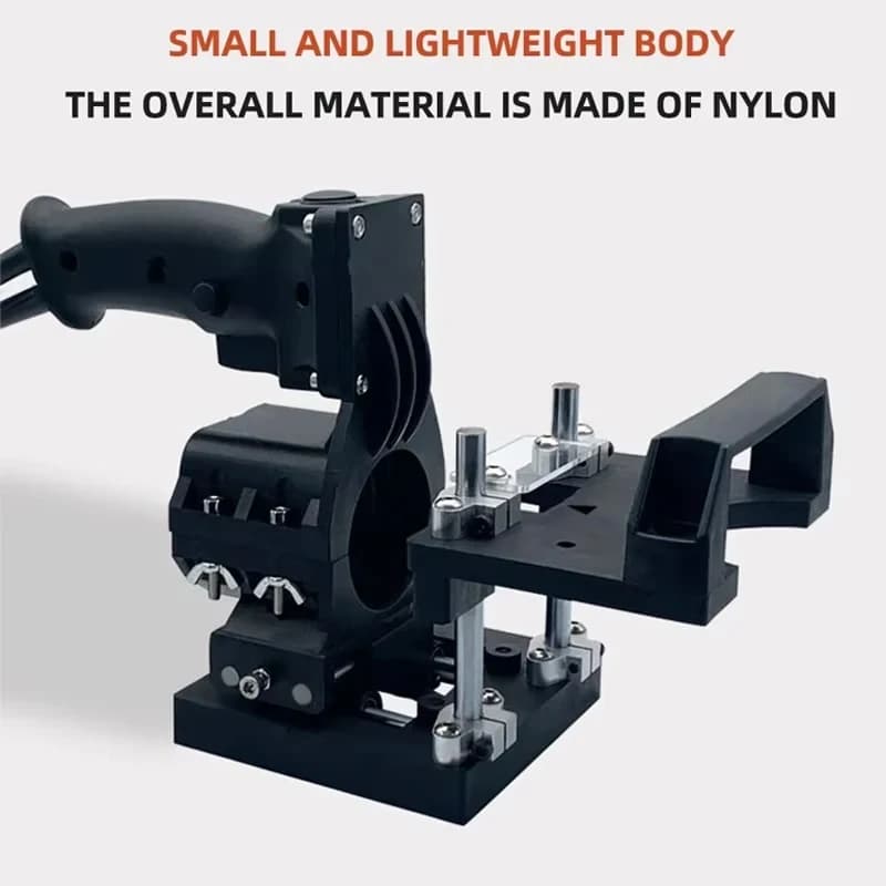 2-in-1 Woodworking Jig | Portable Milling & Grooving Machine | Precision Slot Locator & Punch Holder - Thumbnail 4