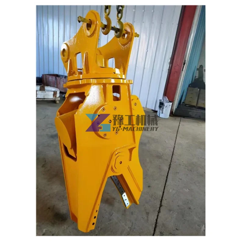 Hydraulic Scrap Shear Attachment | Excavator-Mounted Metal Cutting Tool - Thumbnail 5