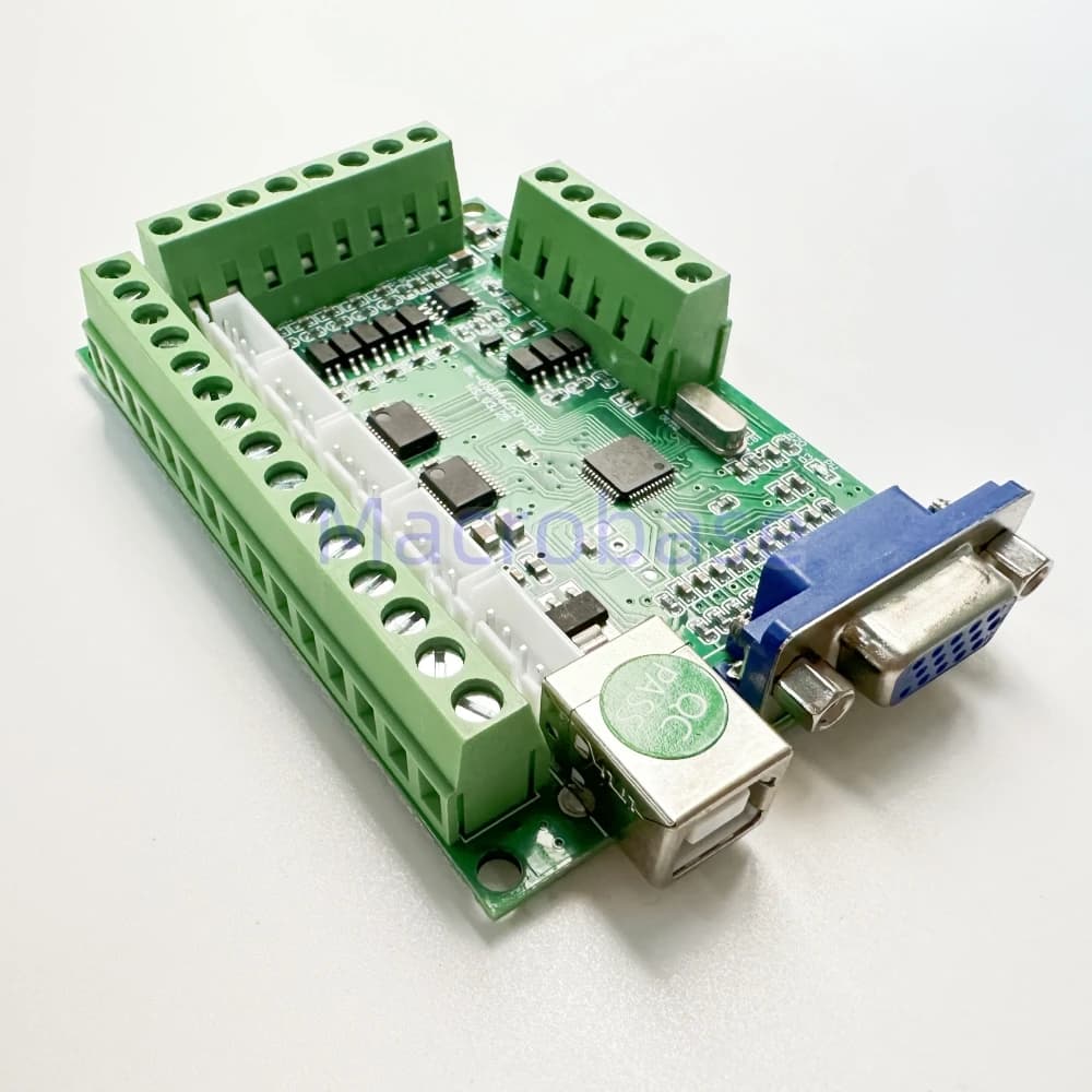 5-Axis CNC Breakout Board Controller | Mach3 Interface with Z-Probe Setter for Precision Milling & Engraving - Thumbnail 3