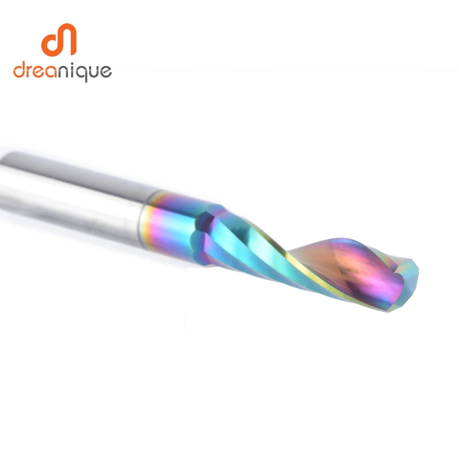 Flute Carbide End Mill | 3.175-6mm | DLC Coating for Aluminum & Acrylic - Thumbnail 5