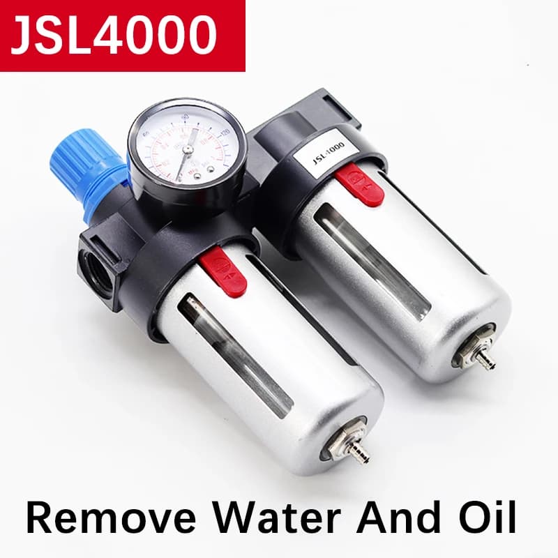 Air Compressor Filter | JSL4000 Oil-Water Separator for Spray Guns & Painting - Thumbnail 2