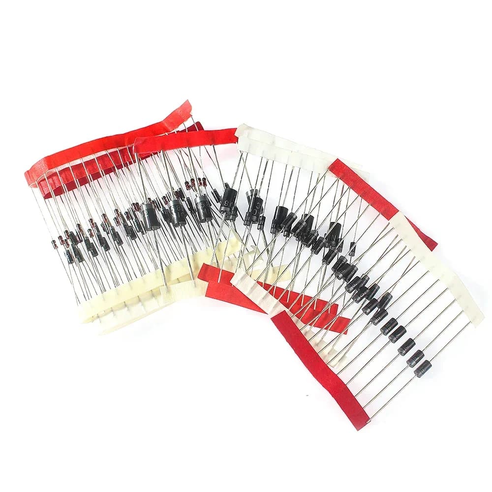 Schottky & Rectifier Diode Kit | 1N4007, 1N5819, 1N5408 | Fast Switching for Electronics Repair - Thumbnail 4