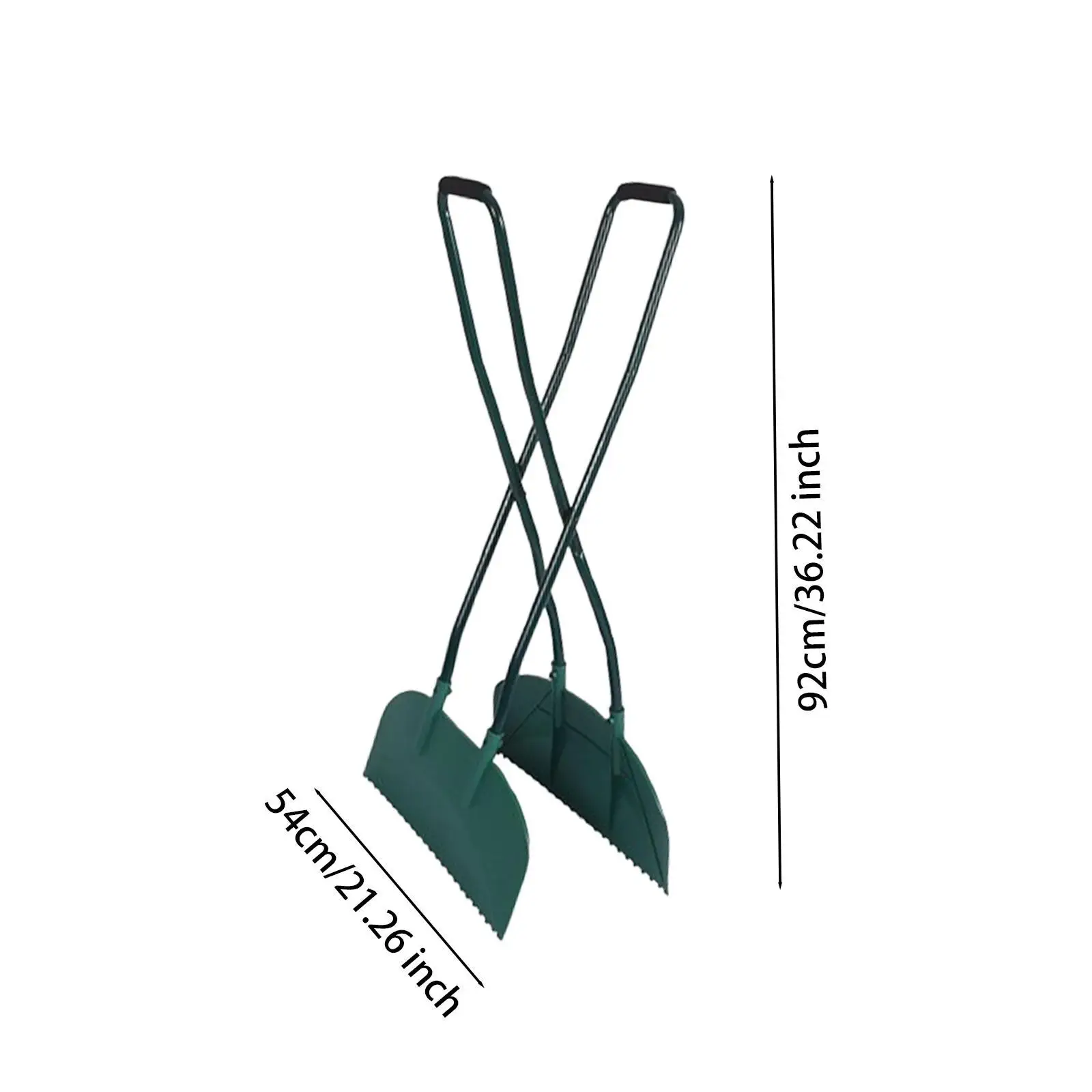 Easy-Grab Leaf Collector | Convenient Garden Cleaning Tool | Handheld Leaf Rake for Quick Yard Work - Thumbnail 4