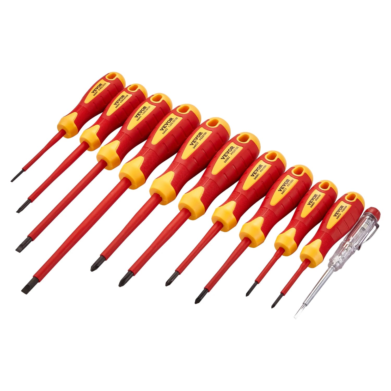 1000V Insulated Screwdriver Set | Magnetic Phillips & Slotted | Electrician-Grade Tool Kit - Thumbnail 7
