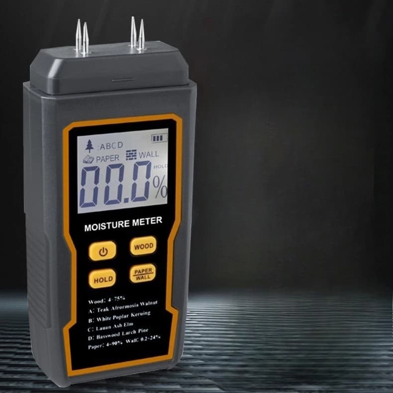 & Wood Moisture Tester: Professional Hygrometer for Cement, Timber & Building Materials - Thumbnail 3