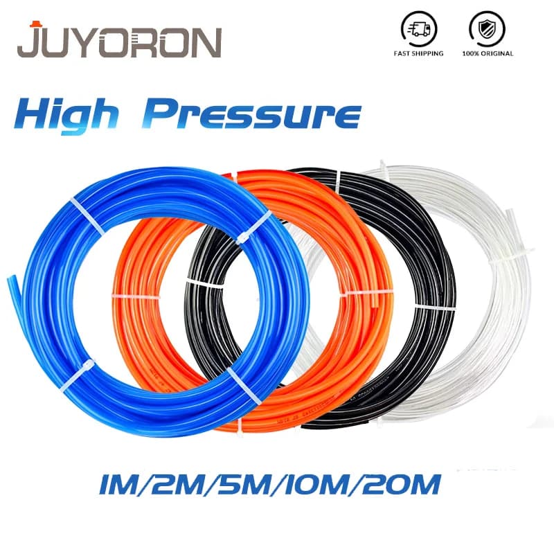 Professional-Grade Polyurethane Air Hose | 4mm-12mm Sizes | High-Pressure Pneumatic Tubing for Compressors - Thumbnail 2