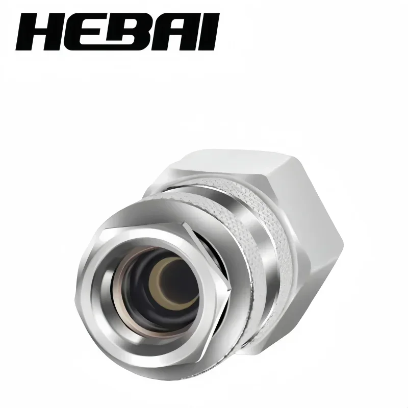 Quick-Connect Air Coupler | 1/4, 3/8, 1/2 NPT Male Thread | Industrial-Grade Brass Fitting - Thumbnail 3