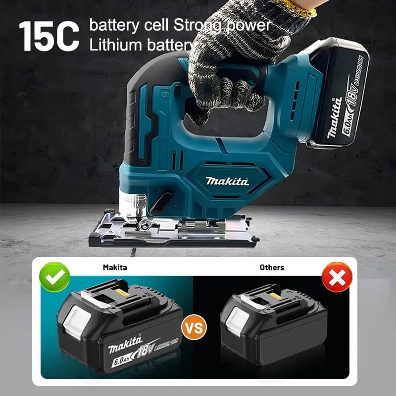 Makita BL1860 18V LXT Replacement Battery | 6.0Ah High-Capacity | Genuine Performance for Power Tools - Thumbnail 3