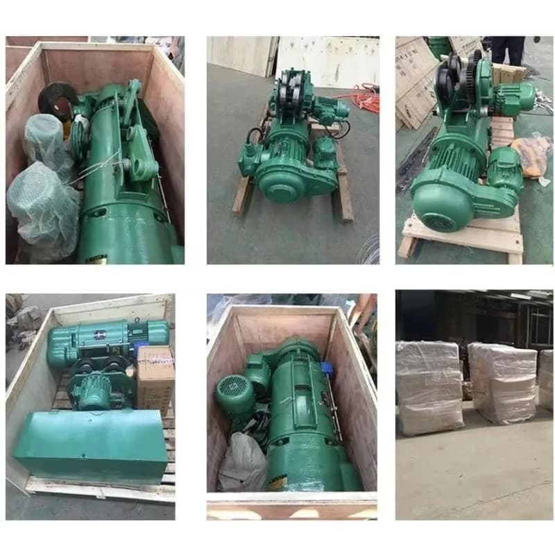 Electric Wire Rope Hoist | Heavy-Duty Gantry Winch for Warehouse & Construction - Thumbnail 5