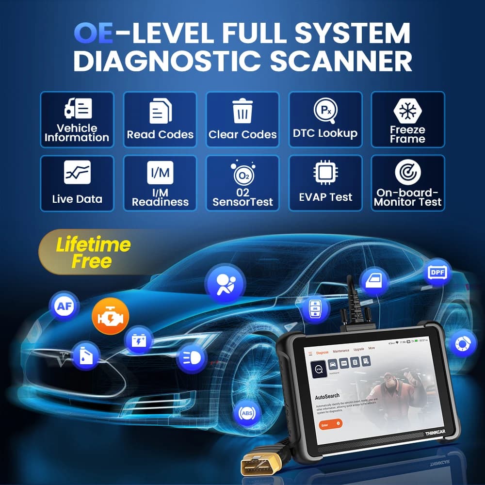 OBD2 Scanner & ECU Coding Tool | Bi-Directional Control | CAN FD & DoIP Diagnostics - Thumbnail 2