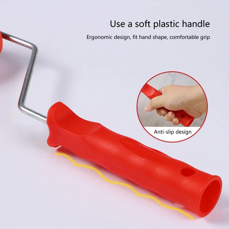 Texture Roller Brush | Premium Wall Finishing Tool for Plaster & Putty Application - Thumbnail 3