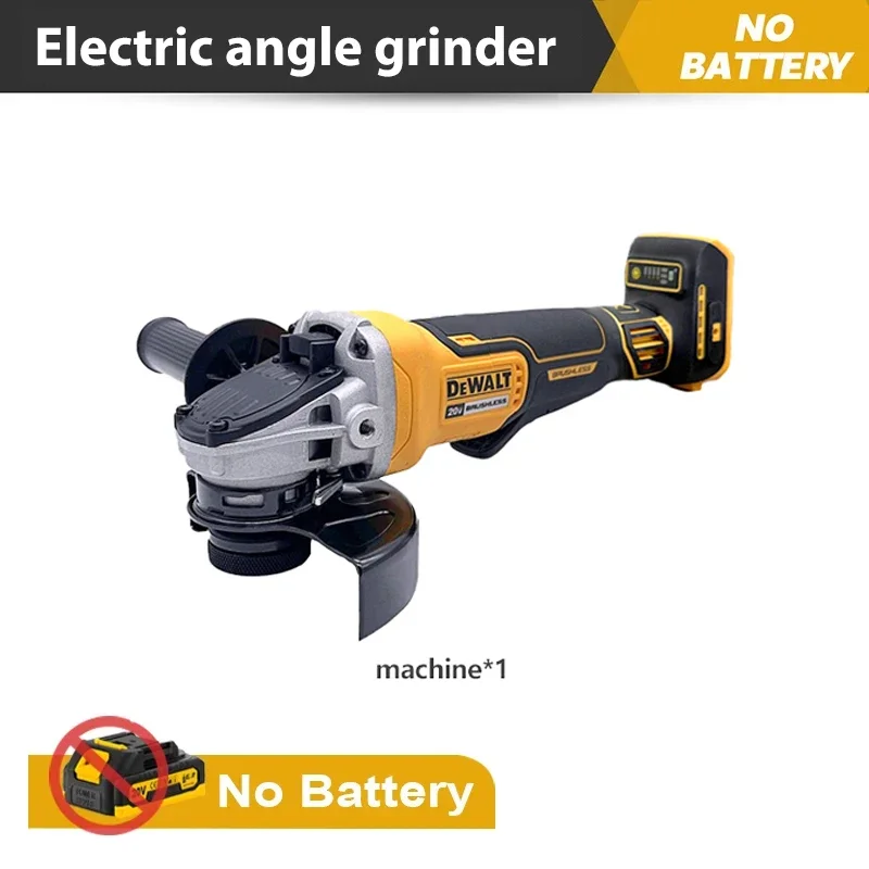DEWALT DCG406 Brushless Angle Grinder | 4-1/2 Metal Cutting | Recoil Brake & Maglev Motor - Thumbnail 6