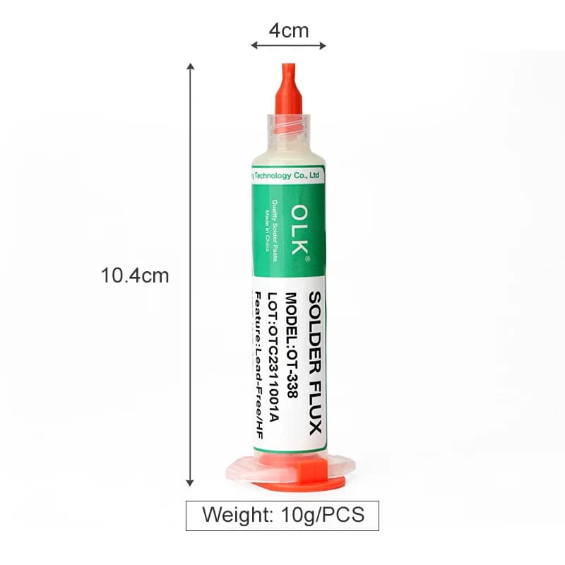 No-Clean Solder Paste | 10cc Precision Flux for PCB Repair & Electronics Soldering - Thumbnail 5