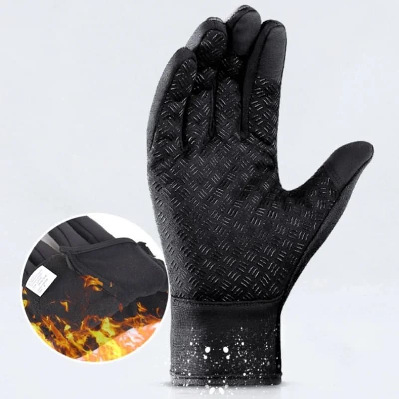 Touchscreen Cycling Gloves | Winter Warm & Anti-Slip | Outdoor Sports & Camping - Thumbnail 3