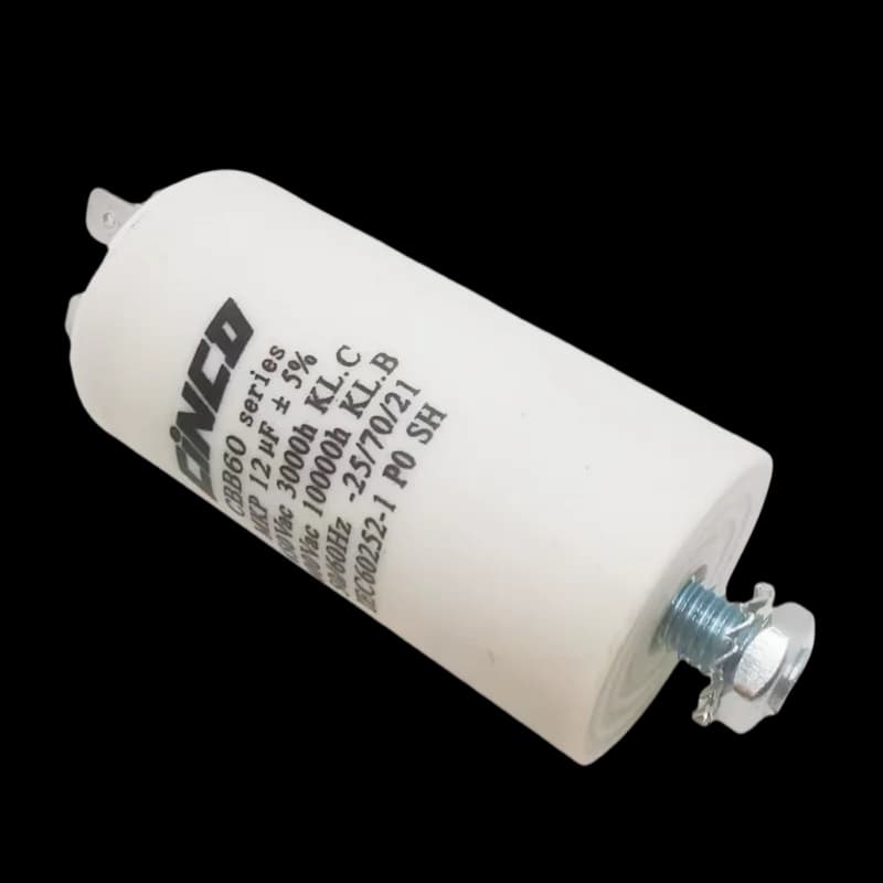 Professional-Grade CBB60 Run Capacitor | 12-35µF for Air Compressor & Pump Motors | Durable Motor Start - Thumbnail 6