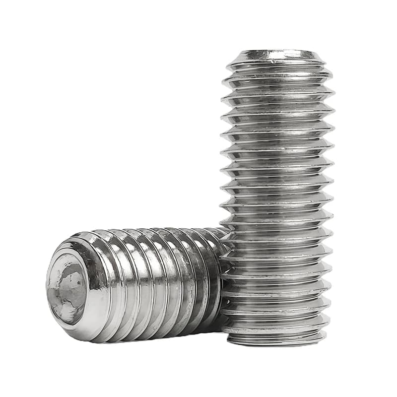 Hex Socket Set Screws | 304 Stainless Steel DIN 916 | M3-M10 Grub Screw Assortment Kit - Thumbnail 3