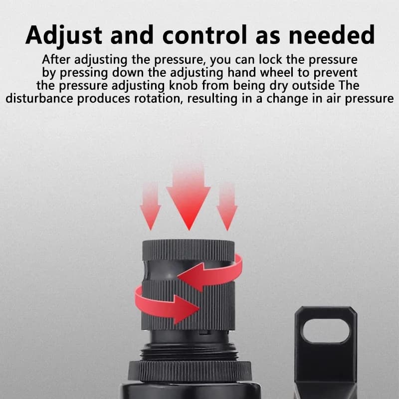 SFC-400 SFC-300 SFC-200 Air Compressor Air Filter Regulator Oil Water Separator Trap Filter Regulator Valve Automatic Drain - Thumbnail 3