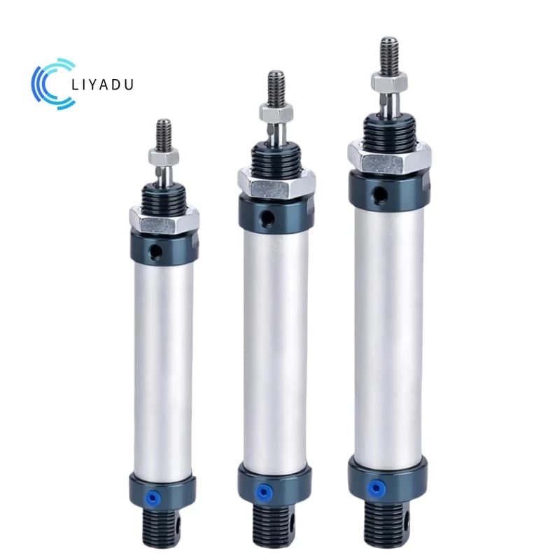 Pneumatic Cylinder | 16-40mm Bore | 25-300mm Stroke | Single-Acting Air Actuator - Thumbnail 2