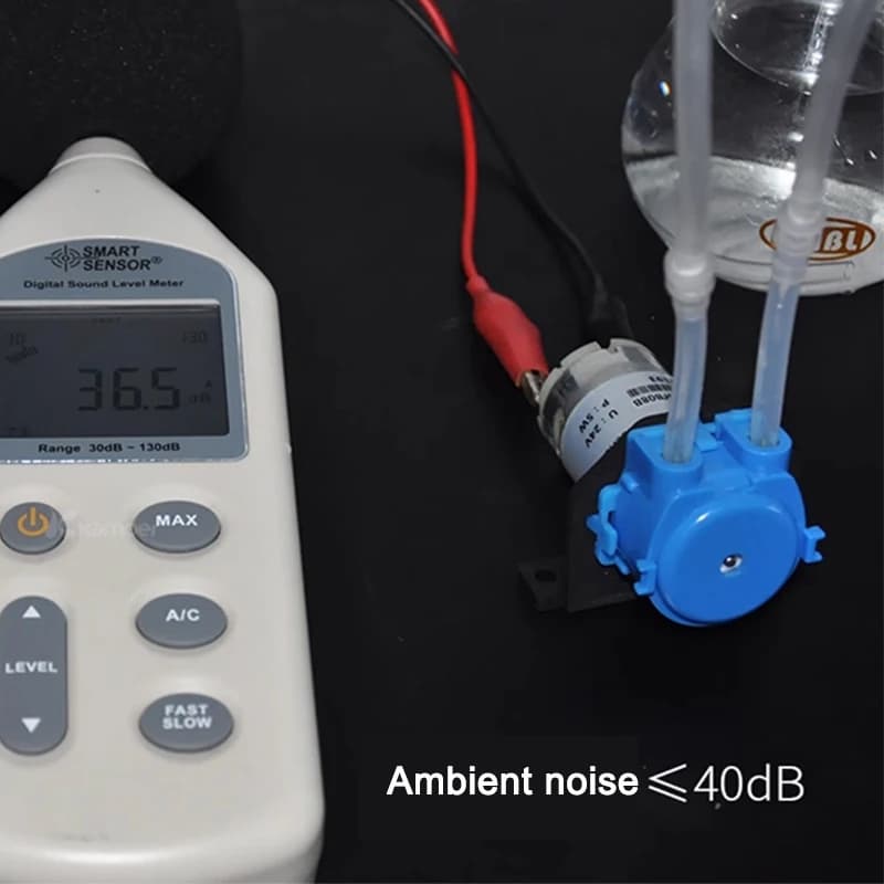 12V Peristaltic Pump | 5W Self-Priming Micro Circulation | Silicone Tube Chemical Transfer - Thumbnail 6