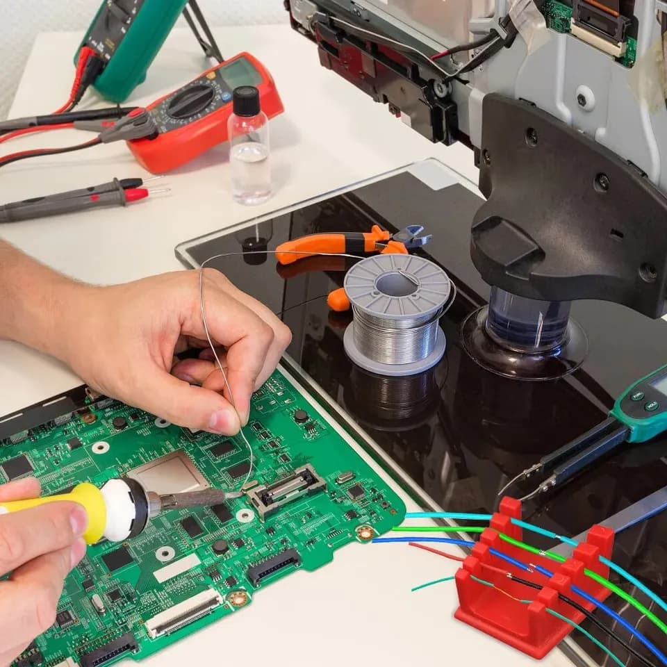 Soldering Welding Clamp | Dual Suction Base | PCB Repair Fixture - Thumbnail 6