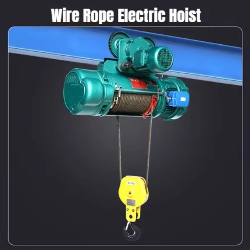 Electric Wire Rope Hoist | Heavy-Duty Gantry Winch for Warehouse & Construction - Thumbnail 2