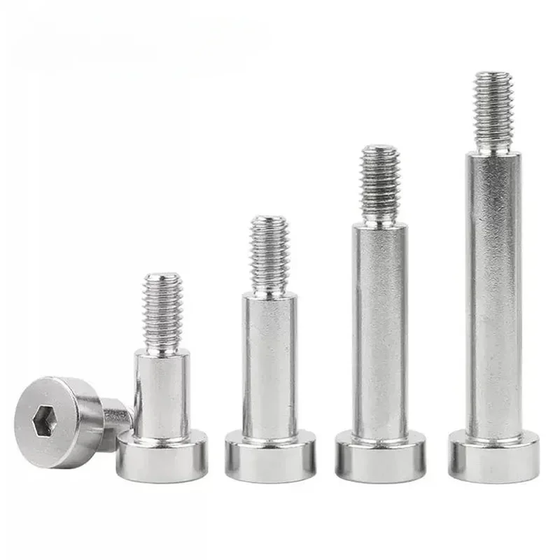 304 Stainless Steel Shoulder Screws | M2-M10 Hex Socket Bolts | Industrial Fastener Set - Thumbnail 3