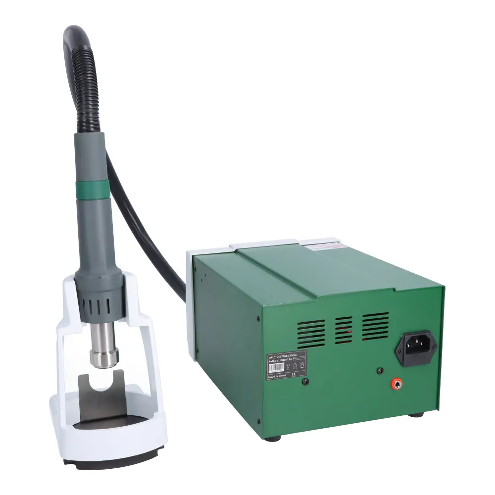 Digital Hot Air Rework Station | Adjustable Temperature Welding Gun for Electronics Repair - Thumbnail 4