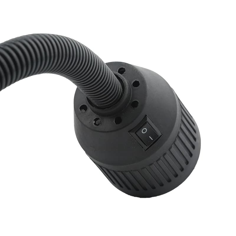 Flexible Gooseneck Work Light | 220V/24V LED Machine Lamp for Lathes & Milling - Thumbnail 6