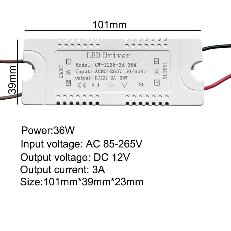 12V DC LED Power Supply | 1A-5A Universal Driver for CCTV & Lighting - Thumbnail 4